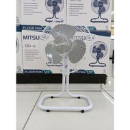 ♞,♘Mitsu Tech Desk / Floor fan 12" Black, Gray, Blue  Brandnew