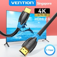 Vention HDMI Cable 2.1 2.0 Original 8K 4K 60Hz 3D 2160P HDMI Cable 2.0 for Monitor