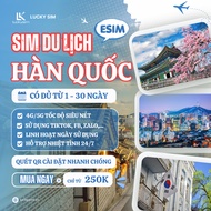 20GB HIGH SPEED KOREAN TRAVEL ESIM | Stable 4G/5G
