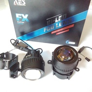 Foglamp Biled 3inch 3warna AES 3 warna Blue Lens