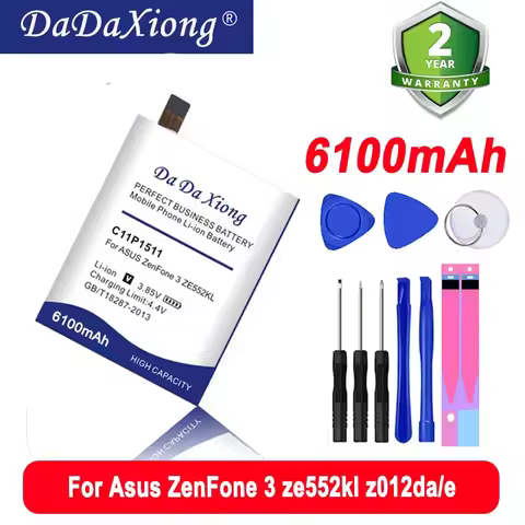 C11P1511 C11P1502 C11P1404 Battery For Asus ZenFone 2 3 4 3 Z3 Max Live ZC451CG ZE500CL ZB500KL G500