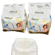 Combo of 10 packs of MIOBUSS Diapers and Pants for the Elderly, 100 pieces of all sizes M/L/XL/ from