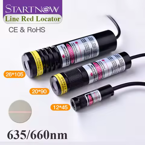 Line Red Locator 635nm Infrared Adjustable Laser Module Locator Red Laser Line Positioning For Woodw
