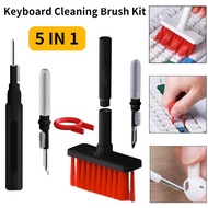 5-in-1 Brush Kit Multifunctional Tool for Cleaning Keyboards, Earphones, and Pulling PC Keycaps. Kit