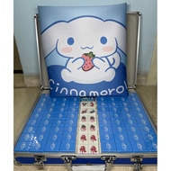 🔥2023 New Cinamoroll Mahjong Set🔥 Limited Edition SG Version with 156 Tiles (Animals+Fei+Clown)