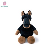 Toy Dog Plush Doberman Doll Simulation Puppy Doll Send Boys Girls Birthday Gifts