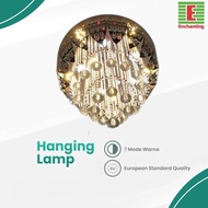 Lampu Gantung LED 7 Warna Hias Bulat Classic Enchanting