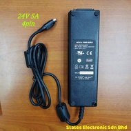 Medical AC/DC Adapter Power Supply 24V 5A 4pin