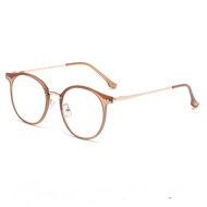 Round Frame Ladies Glasses Anti Blue Reading Eyeglasses Women Eyewear