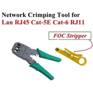 Network cable Crimping Tool Kits Lan RJ45 Crimping Pliers Network tools rj11 RJ45 8P8C 6P6C 4P4C tel