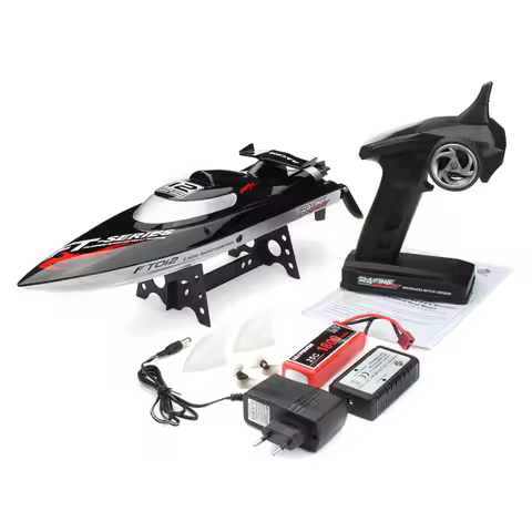 50km/h High Speed Rc Boat Feylun Ft012 Adult Rc Boat Brushless 2.4g Radio Control Boat Remote Contro