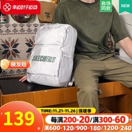 K-J Skedge（Skechers）Men's and Women's Same Schoolbag 23Autumn New Sports Bag Large Capacity Computer Bag Travel Backpack