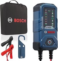 Bosch C40-Li Modern and Versatile 5 Amp Battery Charger for 12-Volt Lithium-ion, 6 and 12-Volt Lead-