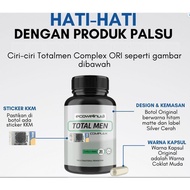 TOTALMEN COMPLEX SUPPLEMENT bantu masalah kencing tidak lawas dan kerap kencing / lancarkan air kenc