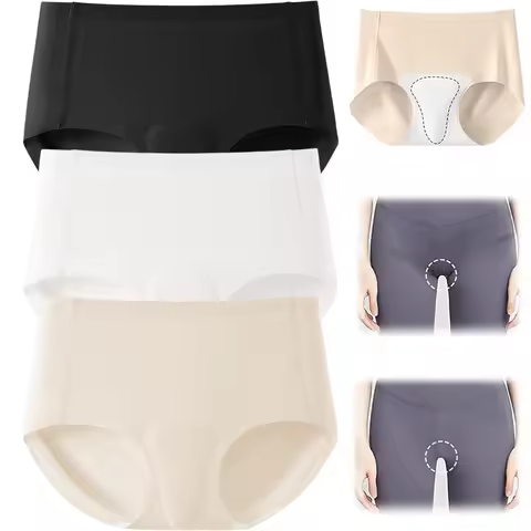 Camel Proof Underwear Women Seamless Camel Concealer Toe Underpants No Show Cameltoe Proof Hipster P