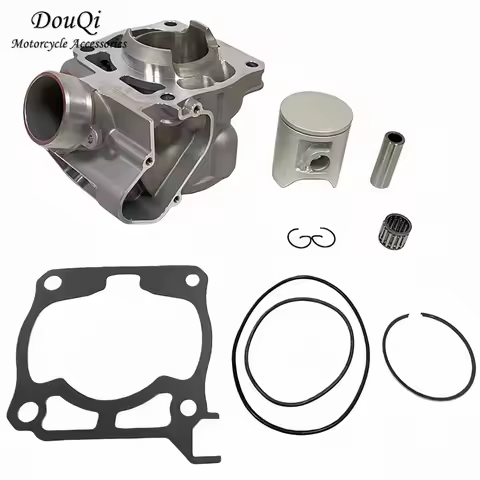 Motorcycle Engine Parts 54mm Cylinder Assembly Jug for Yamaha 2005-2021 YZ125 Team 2020-2022 YZ125X 