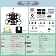 Waterproof Mini FPV Racing Drone compatible with O4 Pro