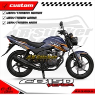 Decal CB Verza 150 Fullbody - Stiker Dekal Hologram CB Verza 150 Variasi D5-004