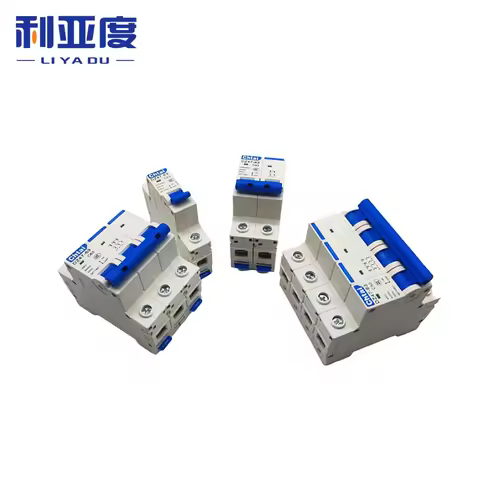 DZ47 House MCB with Indication/C Type Mini Circuit Breaker/1-4 Pole 6A/10A/16A/20A/32A/40A/50A/63A H