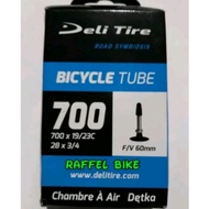 Deli Tire 700x23c FV 60mm inner tube. Tires in Fixie. Road Bike inner tube. Inner tire 700c