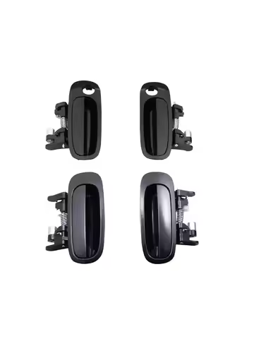 BLACK EXTERIOR door handle for FOR TOYOTA Corolla 1998 1999 2000 2001 2002 OUT: FR:69210-02040/ 30/1