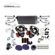 Complete Turbo Kits fit for G@MC G@M Chev@ Big Block 427 454 396 502 572 Twin Turbo Kit Charger Pipi