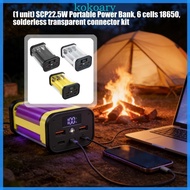 KOK Plastic PowerBank Case for 6x18650 Batteries SolderFree 22 5W For Outdoor