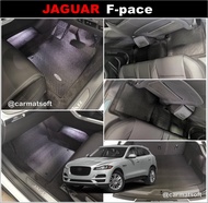 พรมรถยนต์ JAGUAR F-Pace (2016-20) พรมกระดุมเม็ดเล็กpvc ยางปูพื้นรถยนต์ จากัวร์ เข้ารูป (พร้อมส่ง)