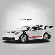 1:36 Porsche 911 GT3 RS Alloy Mini Car Model Racing Diecasts Metal Toy Sports Simulation Collection