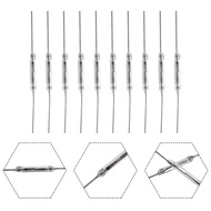 [MR-Hot]❀ 10PCS Reed Switch  Switch 2 * 14mm Normally Open Induction Switch❀