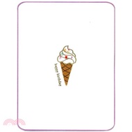 手工卡片-珠飾冰淇淋