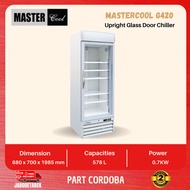 Chiller glass door / Mastercool Model G420 / Kulkas 1 Pintu