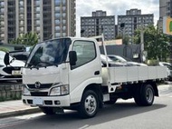 2018 HINO 300 三噸半 11呎半 框式木斗,僅跑八萬,原廠保養,車況超優,回去直接開工賺錢