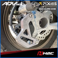 ☂ ◕ ✆ H2C REAR CALIPER COVER for HONDA ADV 160 / PCX 160