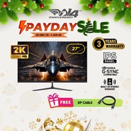 Armaggeddon 2K QHD 27" 100Hz IPS Panel Flat Screen Gaming Frameless Monitor | XF27QHD