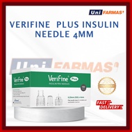JARUM INSULIN VERIFINE NEEDLE PLUS 32G 4MM (GREEN) 100PCS