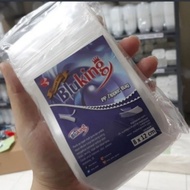 Clear pp plastic clips 8x12cm - 8 x 12 cm - 50 micron - 100 sheets