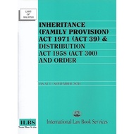 Inheritance (Family Provision) Act 1971 & Distribution Act 1958 (as at 1st September 2024)