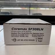 COREMAX SF308LN Welding Wire Size 1.00 mm. Roll Weight 1 KG.