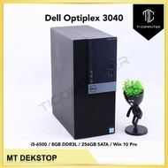 Dell Optiplex 3040 MT Intel Core i5-6500 8GB DDR3L RAM 256GB SATA SSD Refurbished Desktop PC