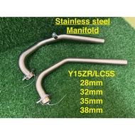 Exhaust Manifold Y15 LC5s stainless steel 28mm 32mm 35mm 38mm ekzos manifold