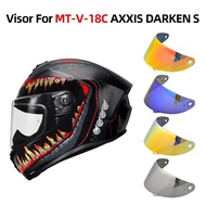 Visor For MT-V-18C Axxis Draken S Replacement Len Helmet Wind Shield Parts Cascos Motorcycle Visera 