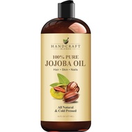 Handcraft Blends Jojoba Oil | 100% Pure and Natural | Ayurvedic Skin Care | Premium Grade Carrier Oi