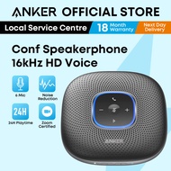 Anker PowerConf Bluetooth Speakerphone with 6Mic Leading Platforms Compatible (ZOOM Certified) A3301