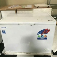 AQUA Chest Freezer Box 300Liter AQF-310 Lemari Pembeku SANYO GARANSI