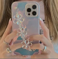iPhone 13 Pro Max Case 花花手鍊手機殼🤍