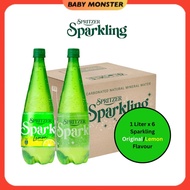 🔥HARGA BORONG🔥 BMS Spritzer Sparkling Natural Mineral Water Spritzer Sparkling Water 1L 1 Litre Air 