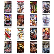 [50 IN 1 FIGHTING GAME CARD] PSP SOUL CALIBUR Dragon Ball Tekken BlazBlue Naruto Bleach Fate Guilty 