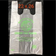 22x26 Oxo biodegradable plastic bag
