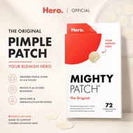 Mighty Patch Original from Hero Cosmetics 72 Count Acne & Pimple Hydrocolloid Patch for Covering Zit